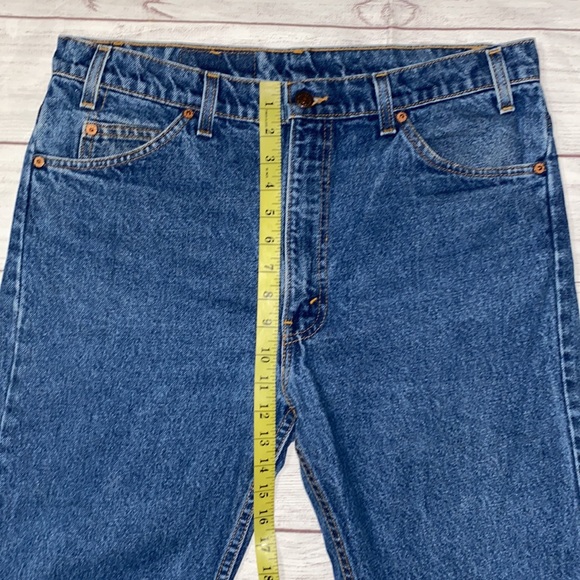 VINTAGE Levi’s 505 Dark Wash Orange Tab 1995 - Picture 16 of 16